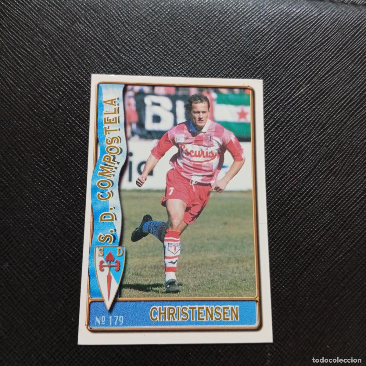 Cromos de F&uacute;tbol: 179 CHRISTENSEN COMPOSTELA MUNDICROMO 1996 1997 CROMO FUTBOL LIGA 96 97 - A207 PG215