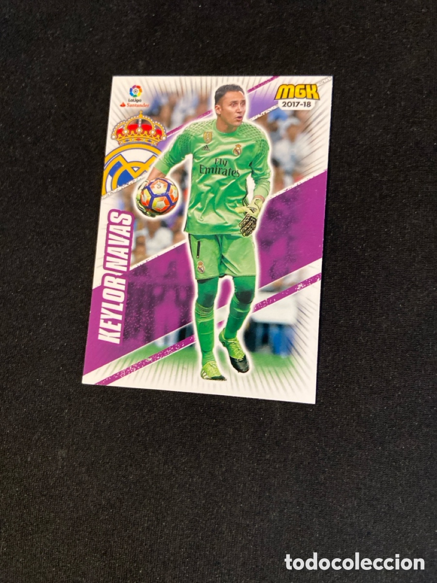 Cromos de F&uacute;tbol: KEYLOR NAVAS 380 (REAL MADRID)