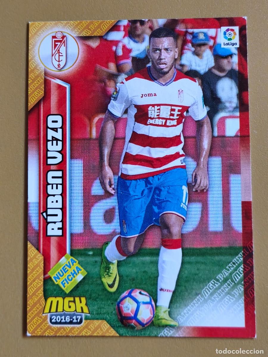 Cromos de F&uacute;tbol: ruben vezo, 2016 17 megacracks bis