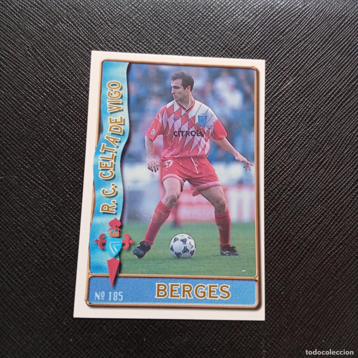 Cromos de Futebol: 185 BERGES CELTA MUNDICROMO 1996 1997 CROMO FUTBOL LIGA 96 97 - A207 PG222