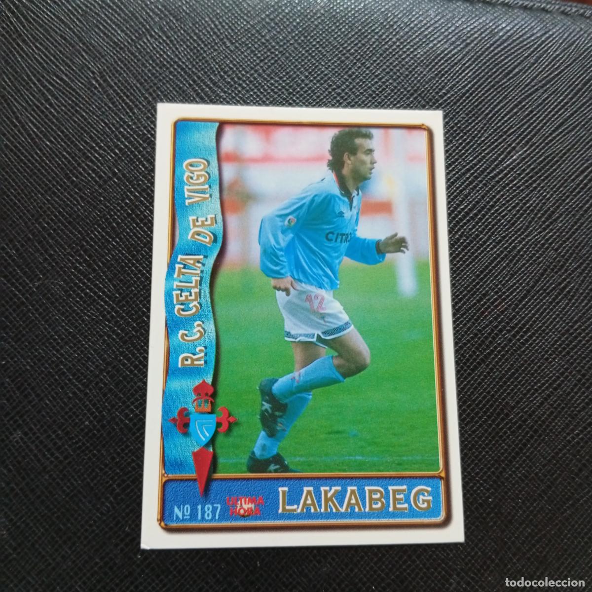 Cromos de Futebol: 187 LAKABEG CELTA MUNDICROMO 1996 1997 CROMO FUTBOL LIGA 96 97 - A207 PG222 ULTIMA HORA