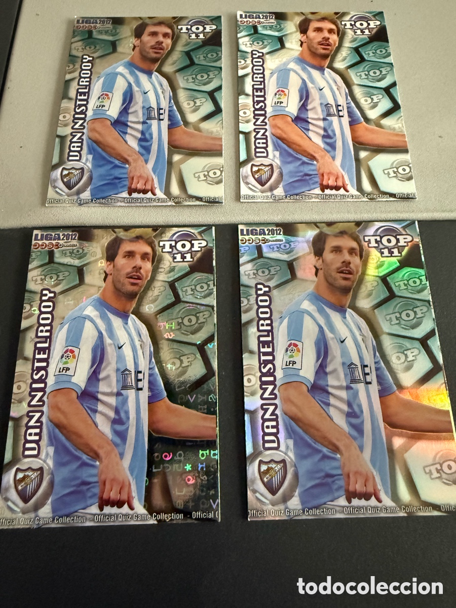 Cromos de F&uacute;tbol: MUNDICROMO 2012. n 636. Top 11. VAN NISTELROOY. 4 cromos diferentes