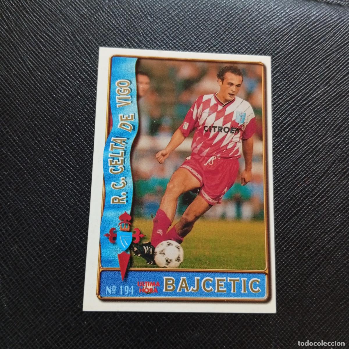 Cromos de F&uacute;tbol: 194 BAJCETIC CELTA MUNDICROMO 1996 1997 CROMO FUTBOL LIGA 96 97 - A207 PG228 ULTIMA HORA