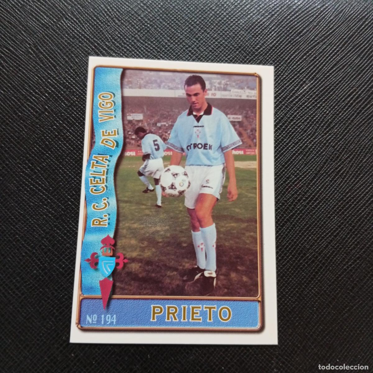 Cromos de F&uacute;tbol: 194 PRIETO CELTA MUNDICROMO 1996 1997 CROMO FUTBOL LIGA 96 97 - A207 PG228