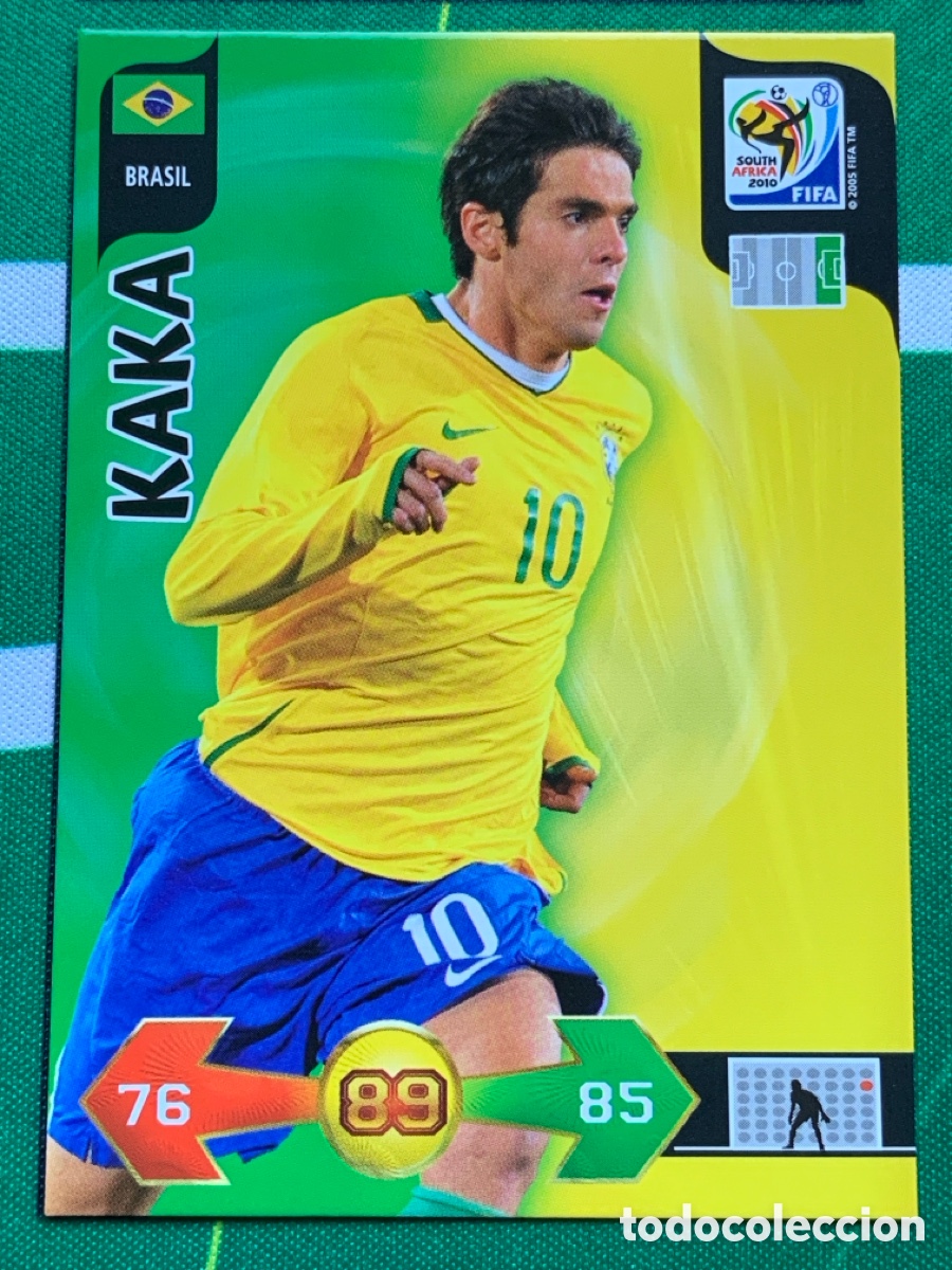 Cromos de F&uacute;tbol: 44 Kaka Brazil Base card ADRENALYN XL MUNDIAL SOUTH AFRICA 2010 FIFA WORLD CUP PANINI