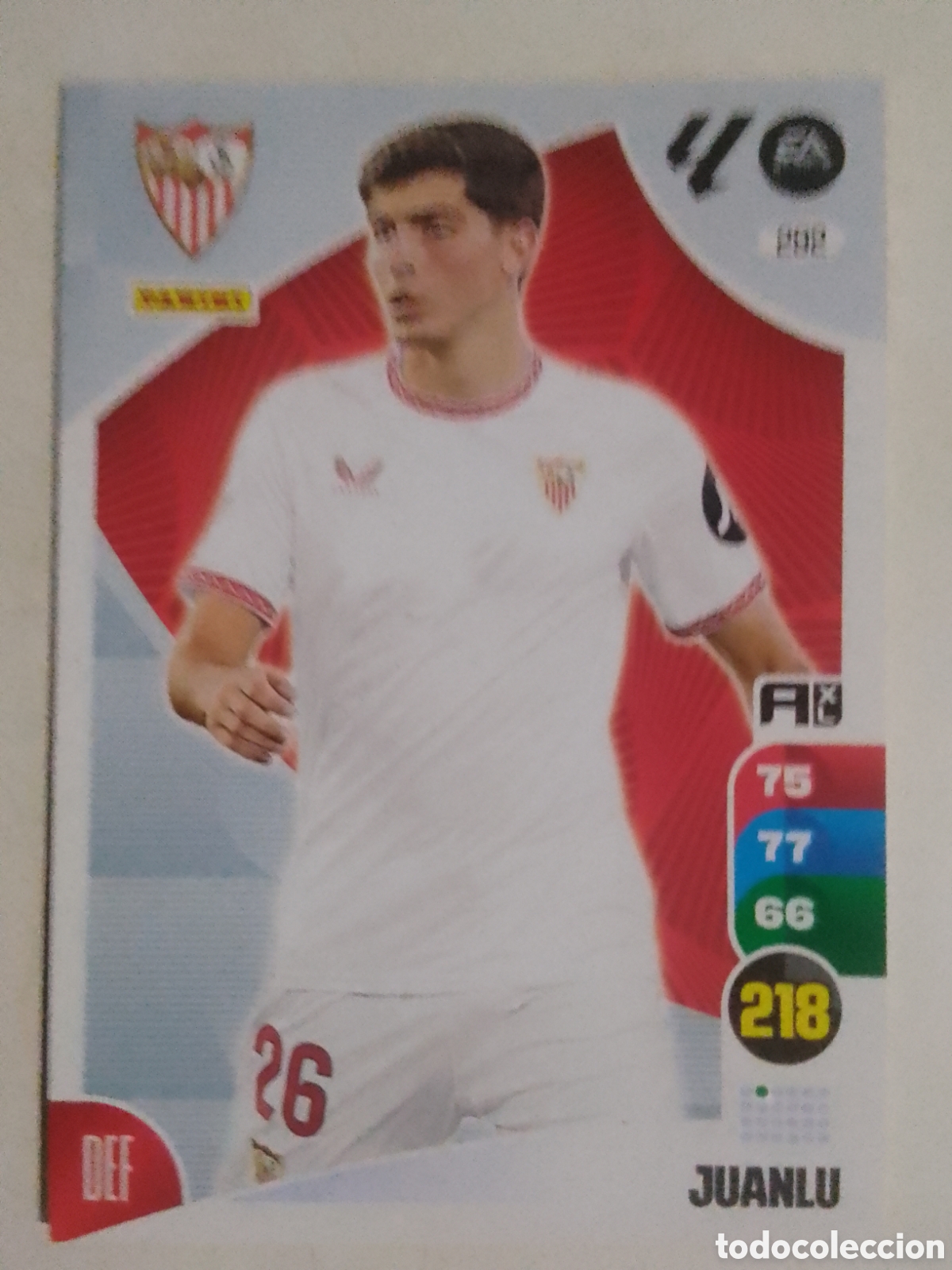 Cromos de F&uacute;tbol: Adrenalyn XL 2024-25 n&deg; 292 Juanlu &bull; Sevilla.
