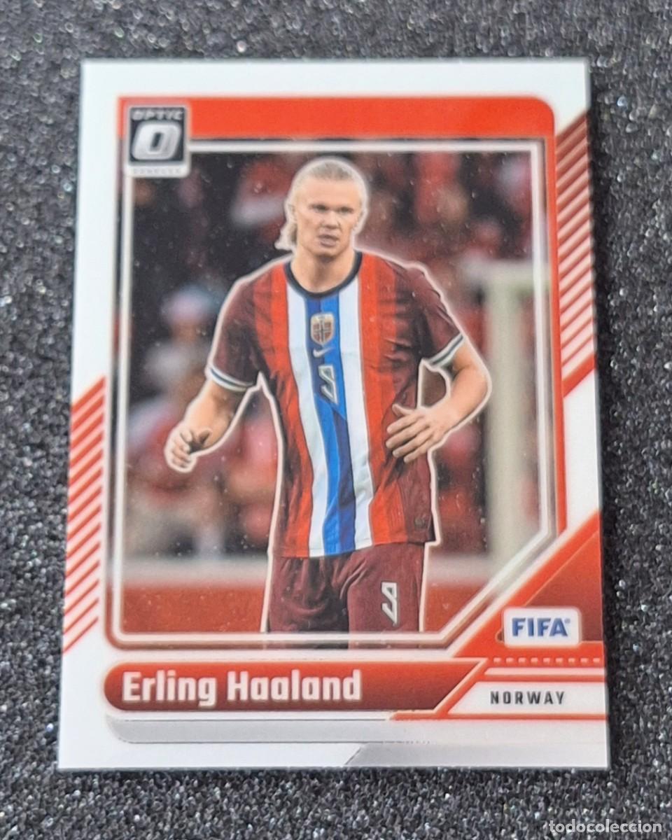 Cromos de F&uacute;tbol: Erling Haaland Norway Panini Donruss Optic Soccer 2024-25 #96