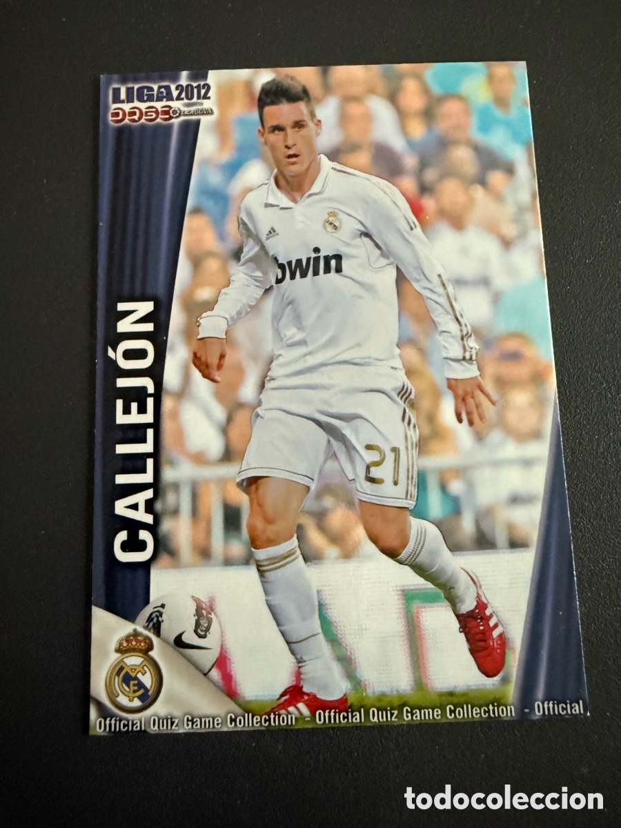 Cromos de Futebol: MUNDICROMO 2012. n 662. CALLEJ&Oacute;N. UH