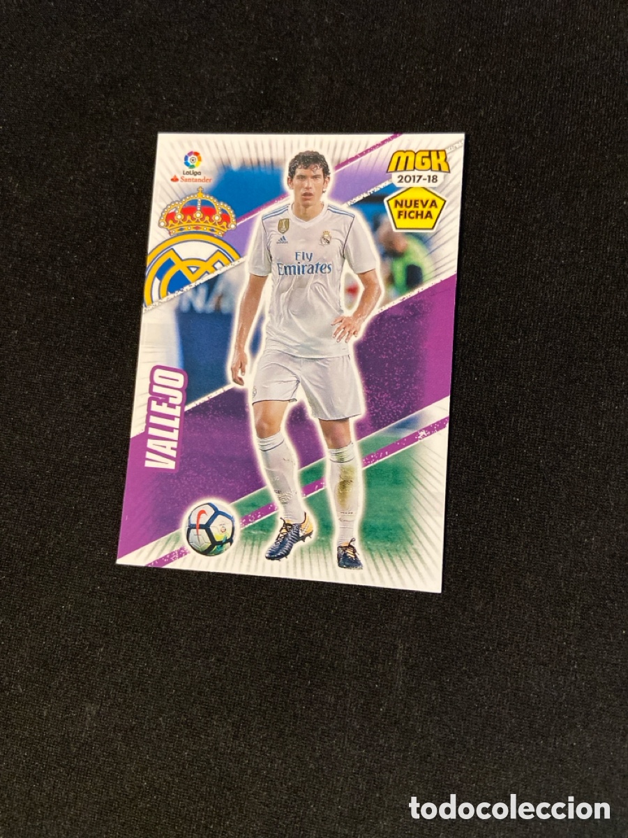 Cromos de F&uacute;tbol: VALLEJO 385 BIS (REAL MADRID)