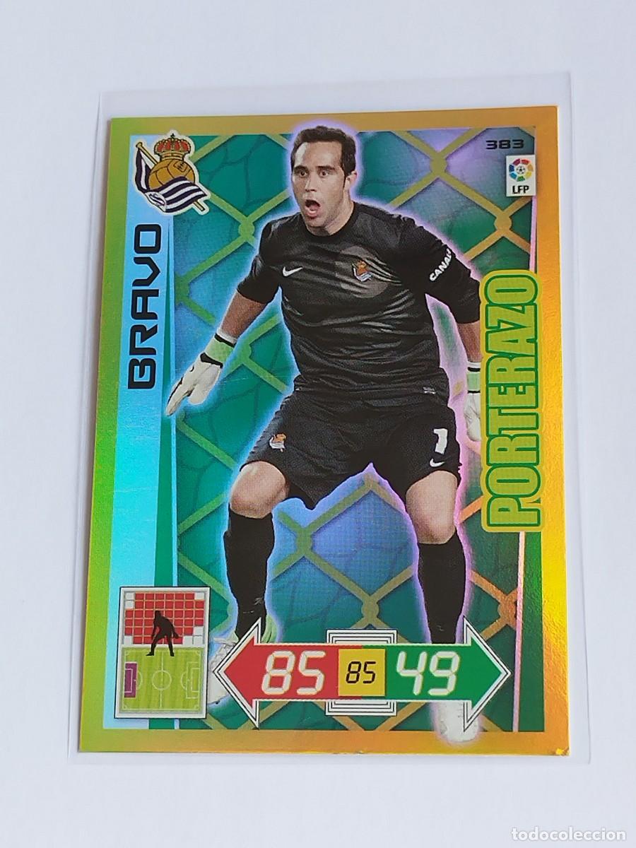 Fu&szlig;ball-Sticker: BRAVO PORTERAZO #383 REAL SOCIEDAD - ADRENALYN XL LA LIGA BBVA 2012 2013 - PANINI 12 13 CROMO
