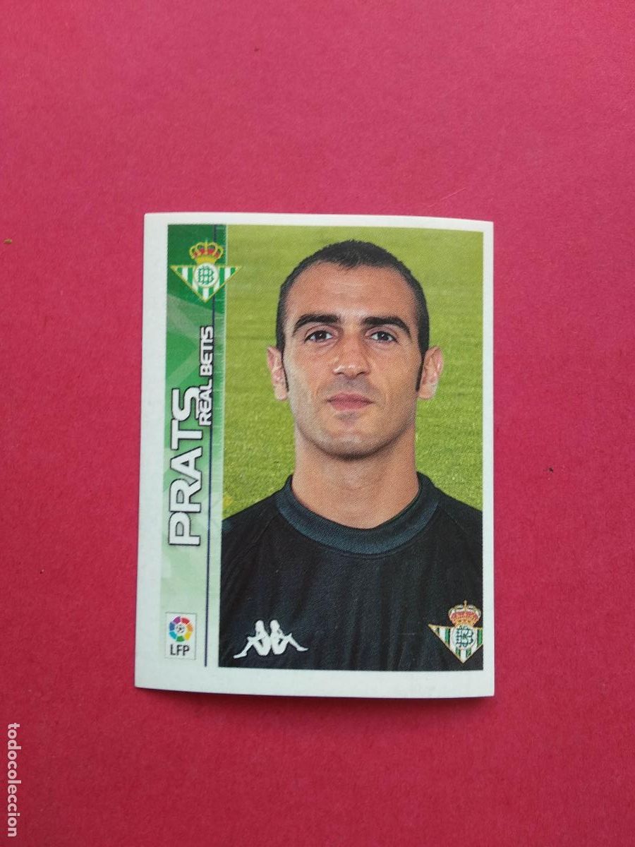 Fu&szlig;ball-Sticker: PANINI SUPERLIGA DE ESTRELLAS 2003 2004 LIGA 03 04 NUNCA PEGADO BETIS N&ordm; 144 PRATS