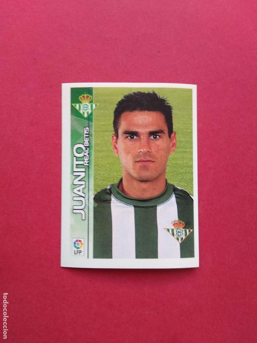 Cromos de F&uacute;tbol: PANINI SUPERLIGA DE ESTRELLAS 2003 2004 LIGA 03 04 NUNCA PEGADO BETIS N&ordm; 129 JUANITO