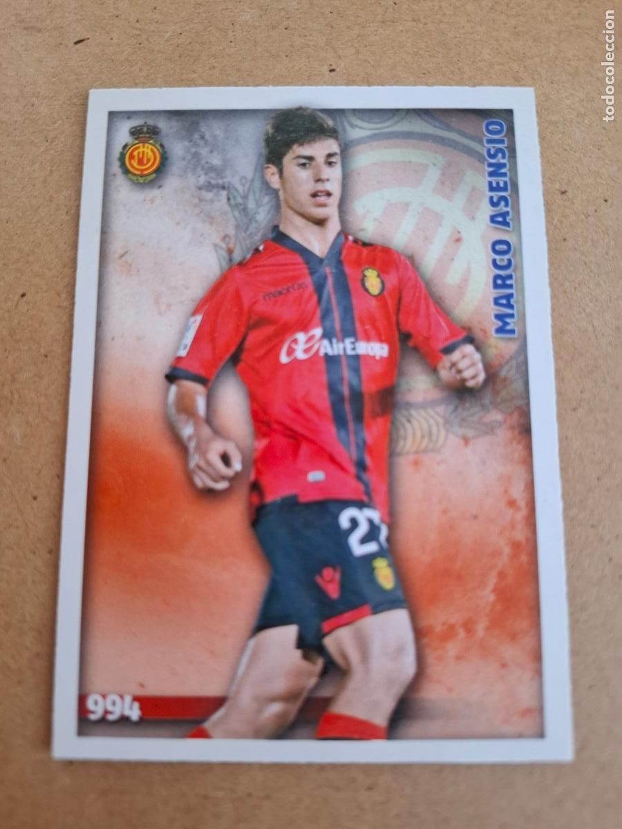 Cromos de F&uacute;tbol: MUNDICROMO 2014 2015 14 15 - 994 MARCO ASENSIO - RCD. MALLORCA ( ROOKIE CARD ) CP4