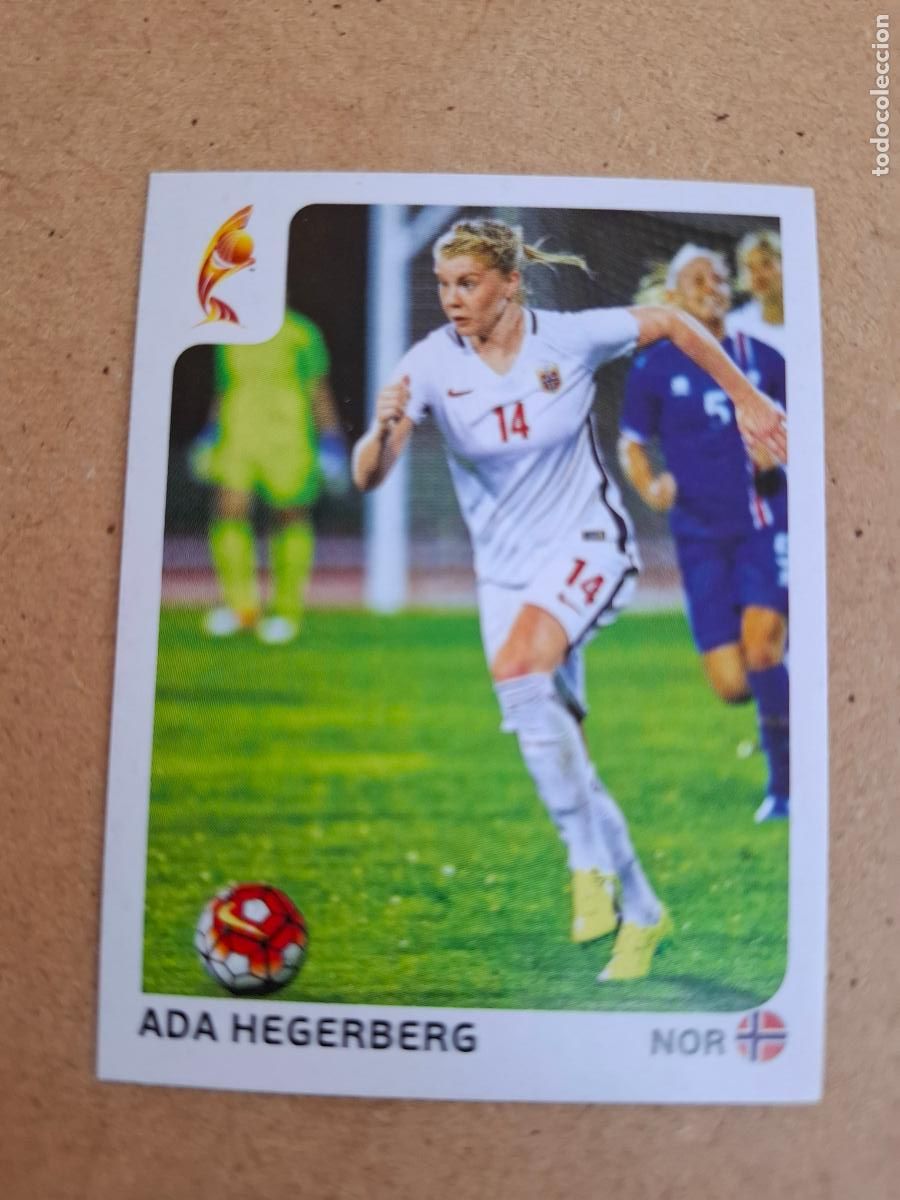 Figurine di Calcio: UEFA EURO WOMEN'S 2017 NETHERLANDS - PANINI - 13 ADA HEGERBERG ( NORUEGA ) CP4