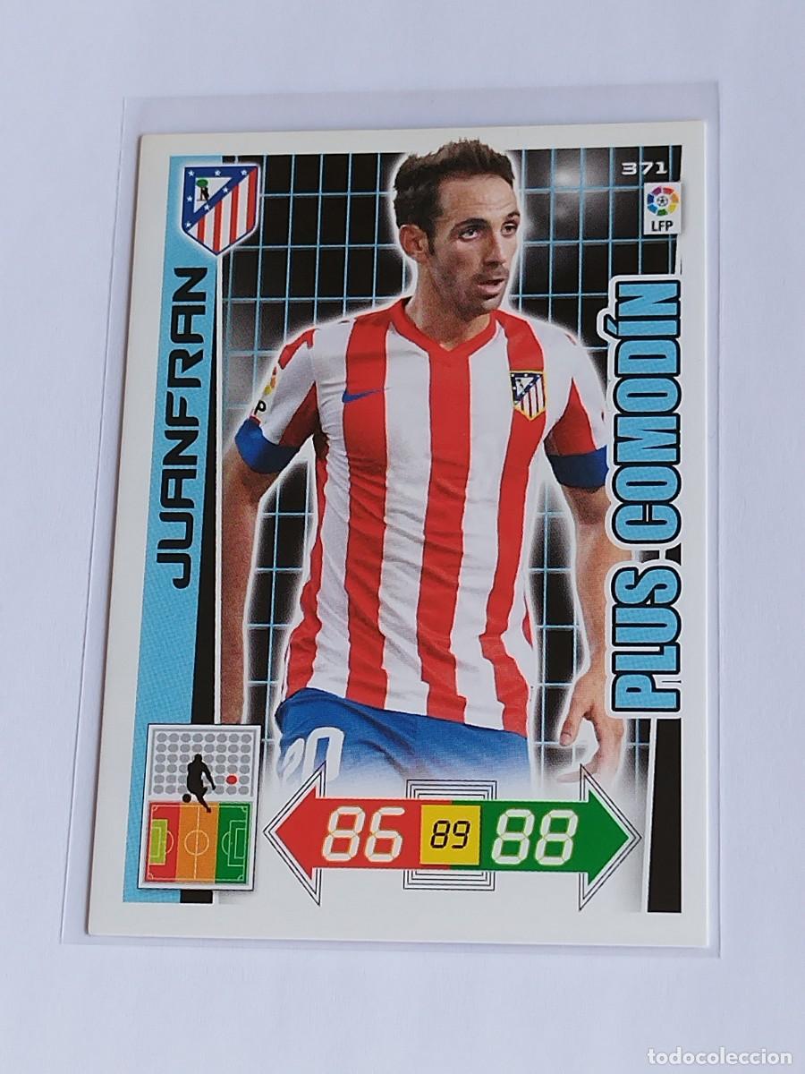 Cromos de F&uacute;tbol: JUANFRAN PLUS COMOD&Iacute;N #371 ATL&Eacute;TICO MADRID - ADRENALYN XL LA LIGA BBVA 2012 2013 - PANINI 12 13