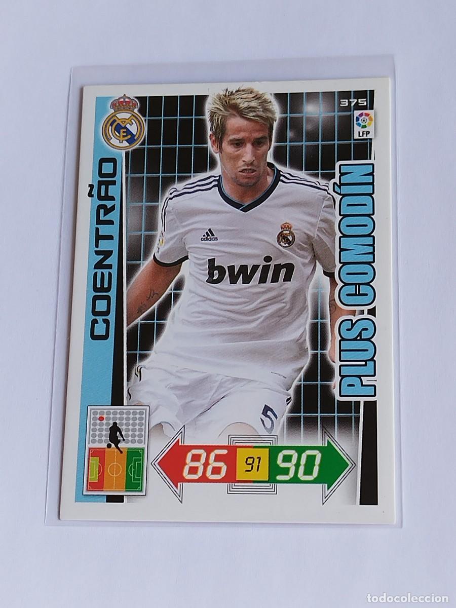 Cromos de F&uacute;tbol: COENTRAO PLUS COMOD&Iacute;N #375 REAL MADRID - ADRENALYN XL LA LIGA BBVA 2012 2013 - PANINI 12 13