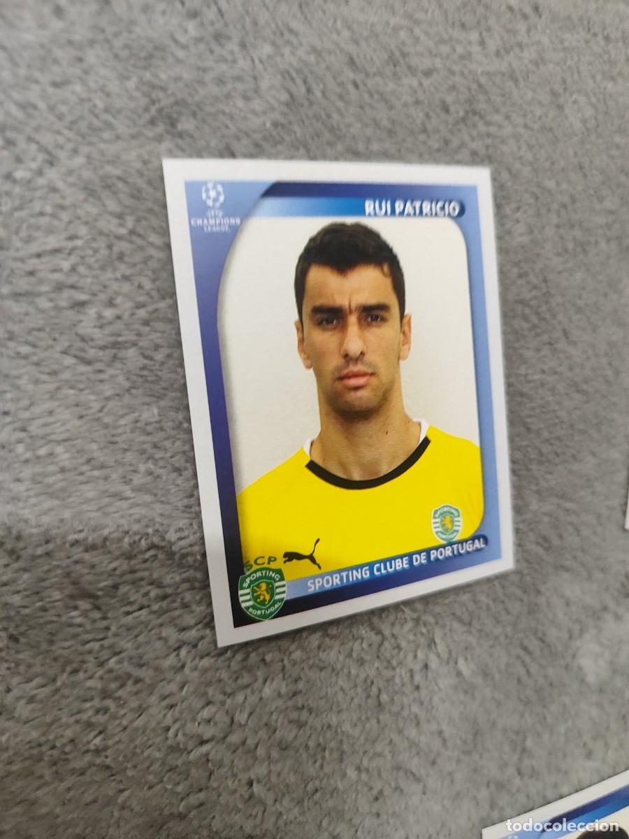 Cromos de F&uacute;tbol: 486 CHAMPIONS LEAGUE 08 09 PANINI RUI PATRICIO - SPORTING CLUBE DE PORTUGAL - 2008 2009 UCL UEFA
