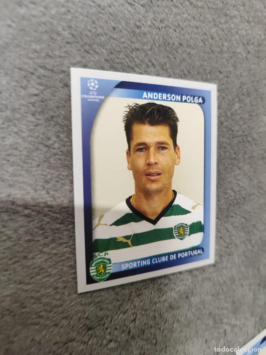 Cromos de F&uacute;tbol: 487 CHAMPIONS LEAGUE 08 09 PANINI ANDERSON POLGA - SPORTING CLUBE DE PORTUGAL - 2008 2009 UCL UEFA
