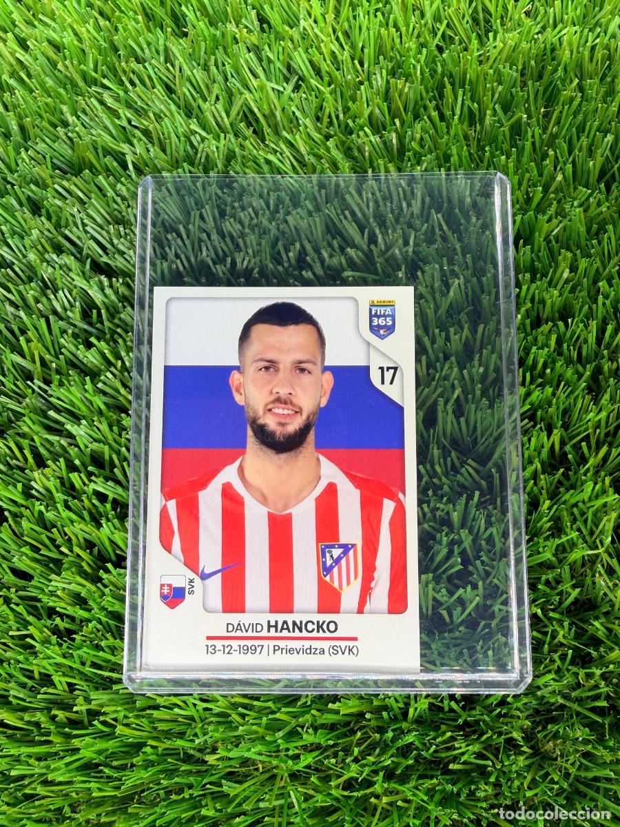 Cromos de F&uacute;tbol: N&ordm; 445 D&aacute;vid Hancko Atl&eacute;tico de Madrid FIFA 365 Stickers 2026