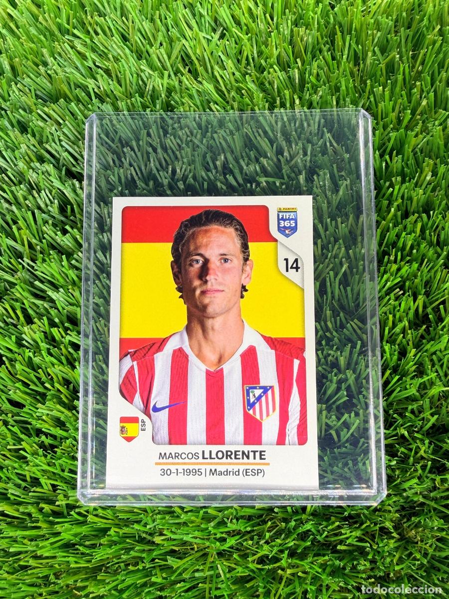 Cromos de F&uacute;tbol: N&ordm; 450 Marcos Llorente Atl&eacute;tico de Madrid FIFA 365 Stickers 2026
