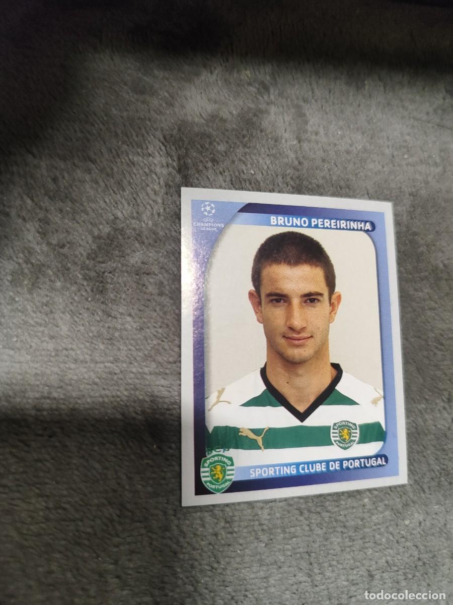 Cromos de F&uacute;tbol: 491 CHAMPIONS LEAGUE 08 09 PANINI BRUNO PEREIRINHA - SPORTING CLUBE DE PORTUGAL - 2008 2009 UCL UEFA