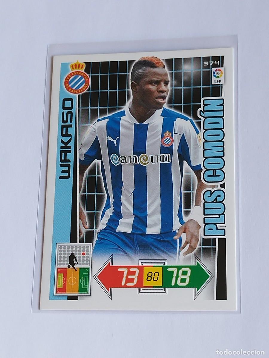 Cromos de F&uacute;tbol: WAKASO PLUS COMOD&Iacute;N #374 RCD ESPANYOL - ADRENALYN XL LA LIGA BBVA 2012 2013 - PANINI 12 13
