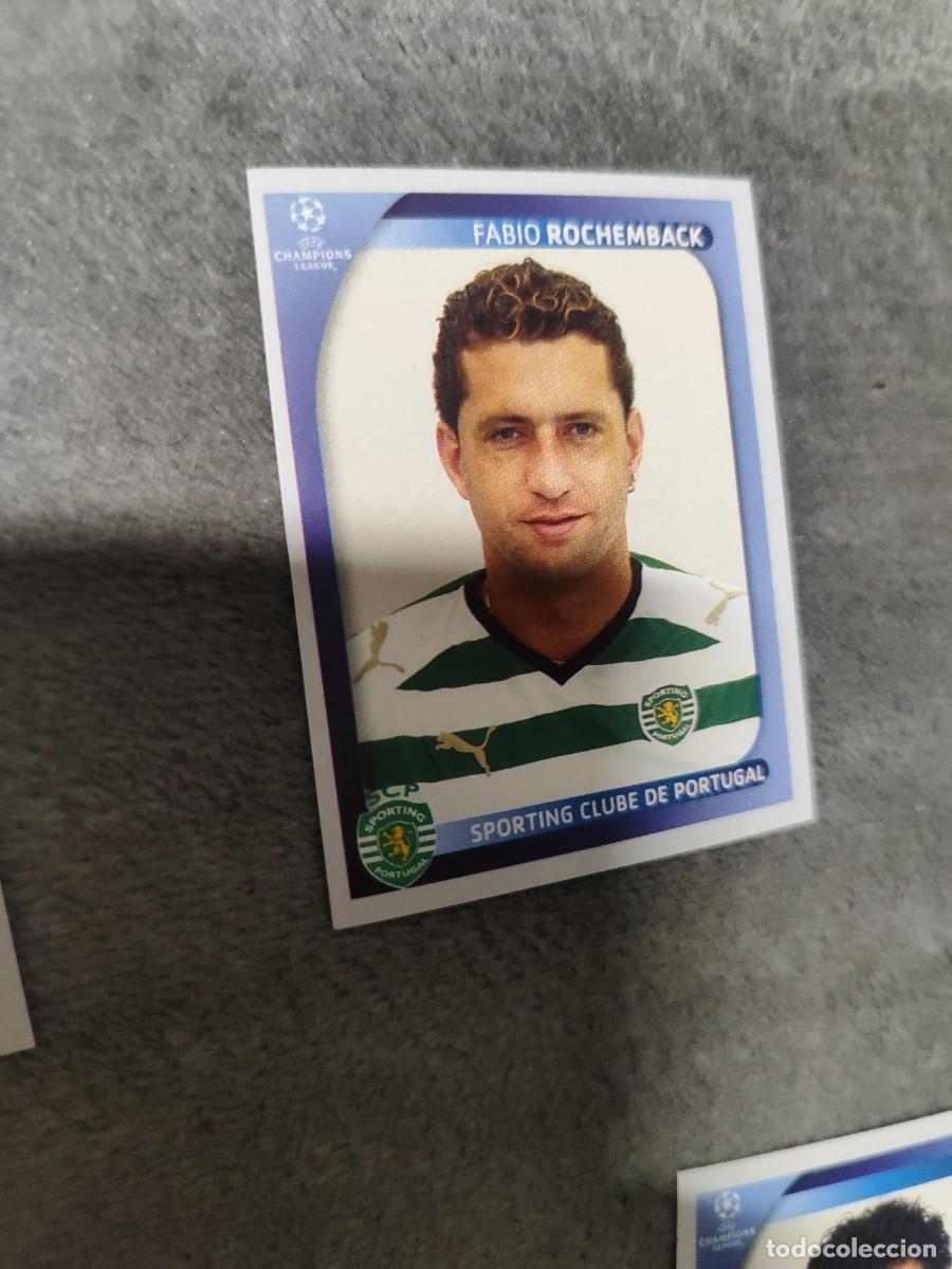 Cromos de F&uacute;tbol: 494 CHAMPIONS LEAGUE 08 09 PANINI FABIO ROCHEMBACK - SPORTING CLUBE DE PORTUGAL - 2008 2009 UCL UEFA