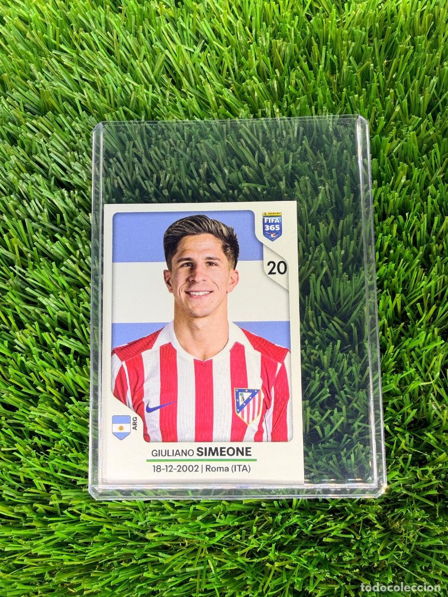 Cromos de F&uacute;tbol: N&ordm; 452 Giuliano Simeone Atl&eacute;tico de Madrid FIFA 365 Stickers 2026