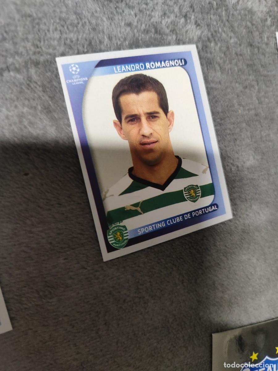 Cromos de F&uacute;tbol: 495 CHAMPIONS LEAGUE 08 09 PANINI LEANDRO ROMAGNOLI - SPORTING CLUBE DE PORTUGAL - 2008 2009 UCL UEF