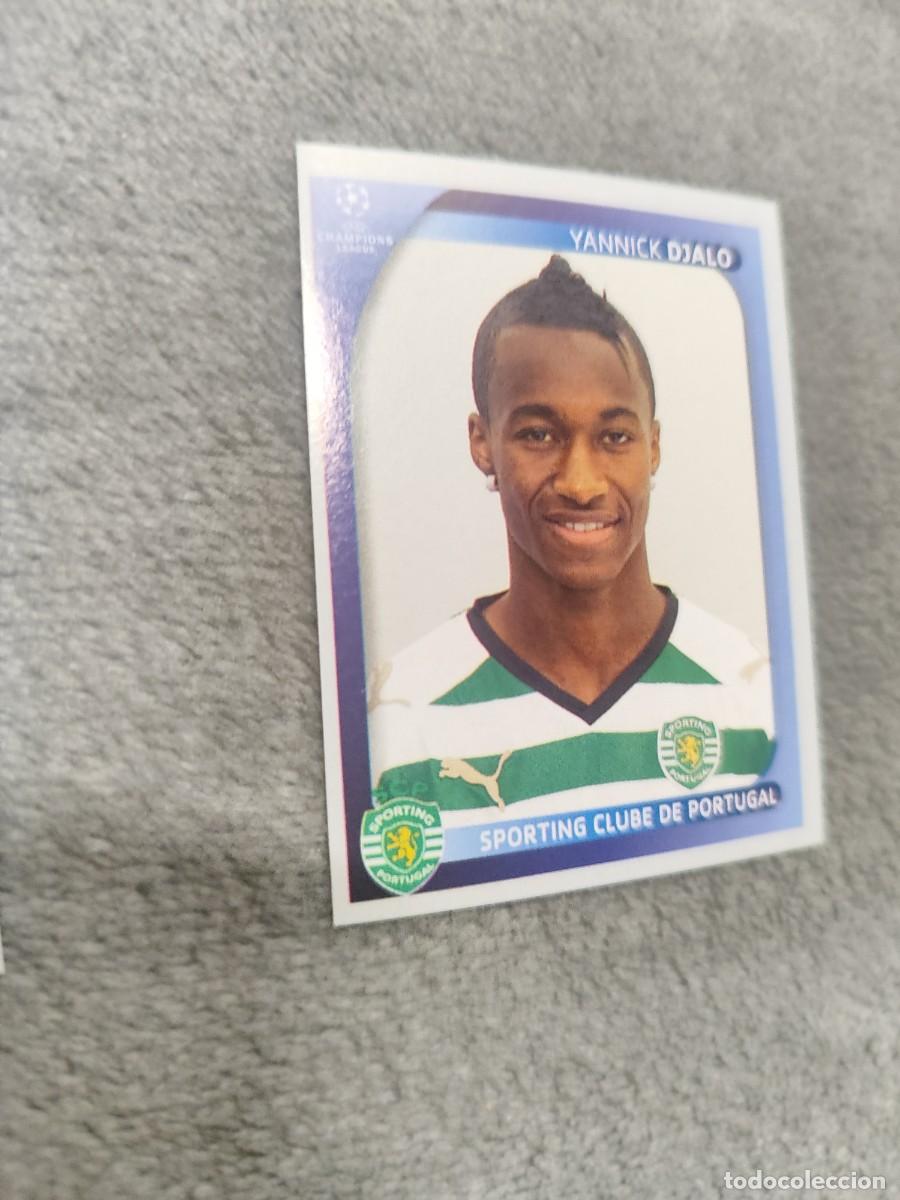 Cromos de F&uacute;tbol: 498 CHAMPIONS LEAGUE 08 09 PANINI YANNICK DJALO - SPORTING CLUBE DE PORTUGAL - 2008 2009 UCL UEFA