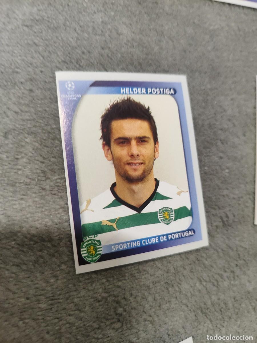 Cromos de F&uacute;tbol: 499 CHAMPIONS LEAGUE 08 09 PANINI HELDER POSTIGA - SPORTING CLUBE DE PORTUGAL - 2008 2009 UCL UEFA