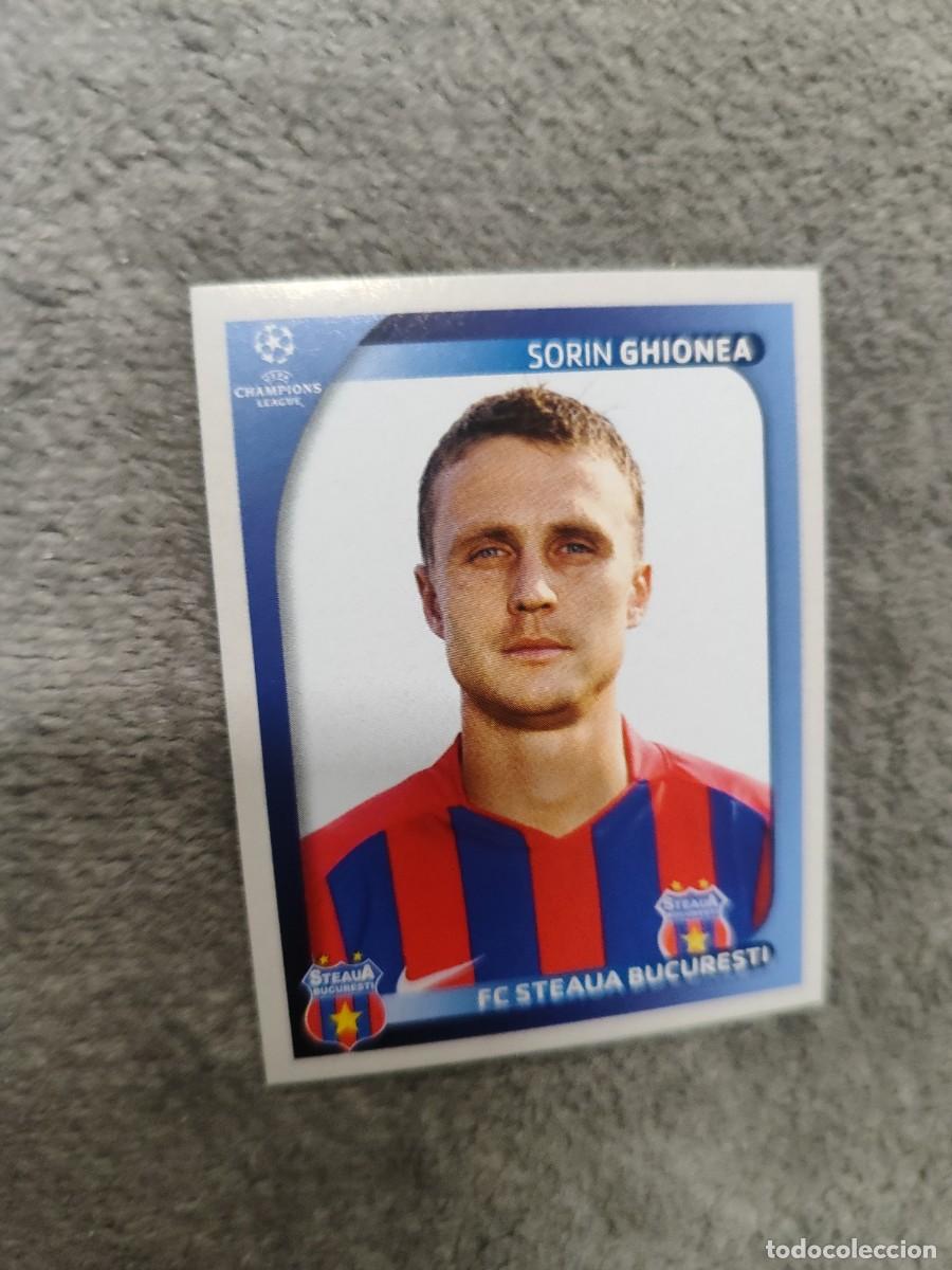 Cromos de F&uacute;tbol: 505 CHAMPIONS LEAGUE 08 09 PANINI SORIN GHIONEA - FC STEAUA BUCUREŞTI - 2008 2009 UCL UEFA