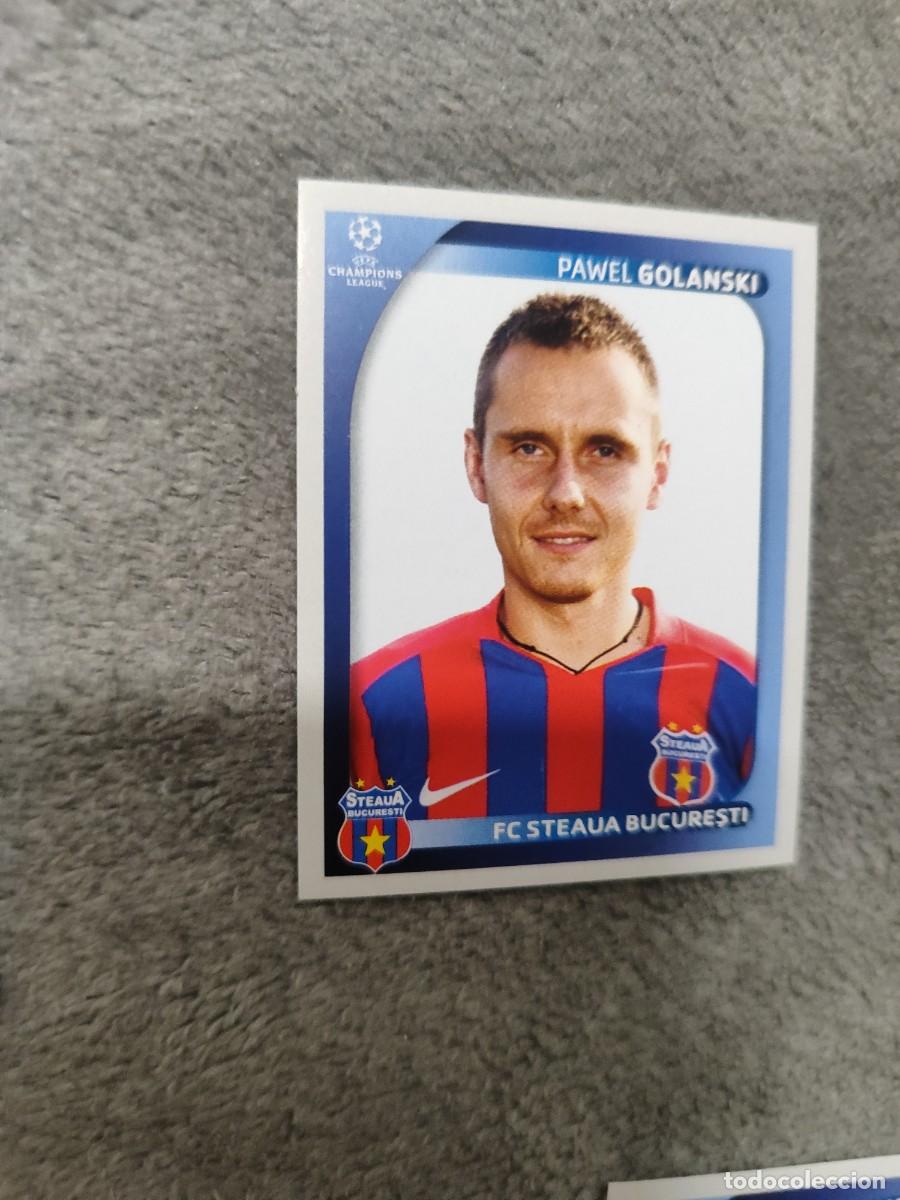 Cromos de F&uacute;tbol: 507 CHAMPIONS LEAGUE 08 09 PANINI PAWEL GOLANSKI - FC STEAUA BUCUREŞTI - 2008 2009 UCL UEFA