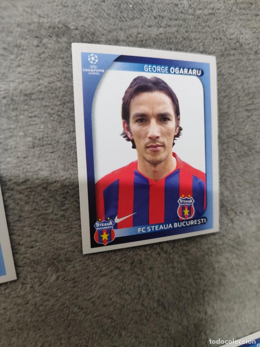 Cromos de F&uacute;tbol: 509 CHAMPIONS LEAGUE 08 09 PANINI GEORGE OGARARU - FC STEAUA BUCUREŞTI - 2008 2009 UCL UEFA