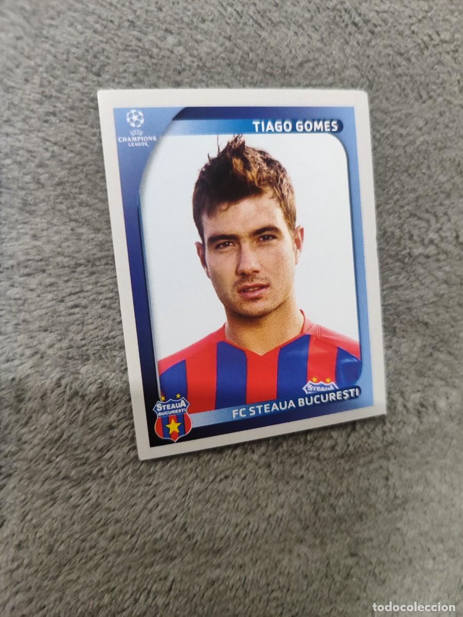 Cromos de F&uacute;tbol: 513 CHAMPIONS LEAGUE 08 09 PANINI TIAGO GOMES - FC STEAUA BUCUREŞTI - 2008 2009 UCL UEFA