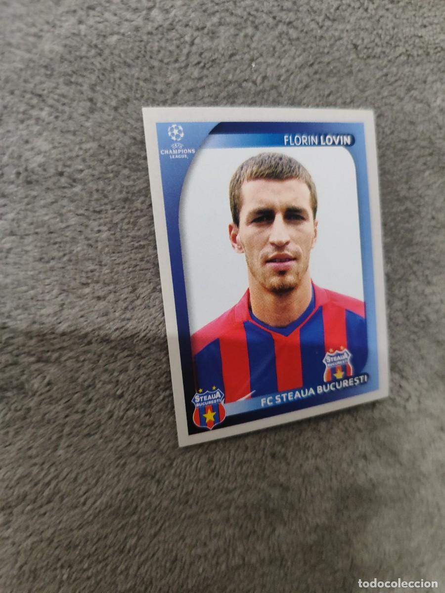 Cromos de F&uacute;tbol: 514 CHAMPIONS LEAGUE 08 09 PANINI FLORIN LOVIN - FC STEAUA BUCUREŞTI - 2008 2009 UCL UEFA
