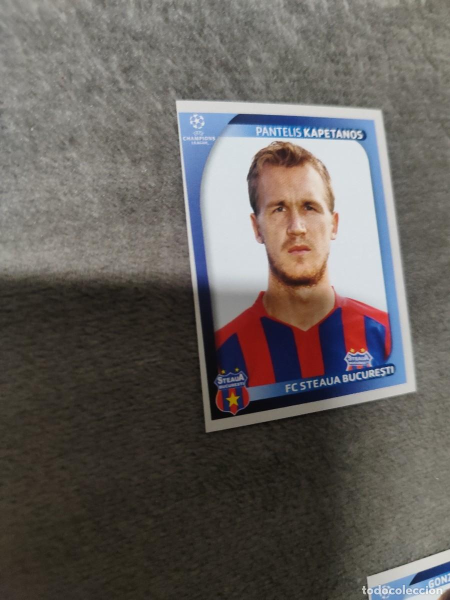 Cromos de F&uacute;tbol: 518 CHAMPIONS LEAGUE 08 09 PANINI PANTELIS KAPETANOS - FC STEAUA BUCUREŞTI - 2008 2009 UCL UEFA