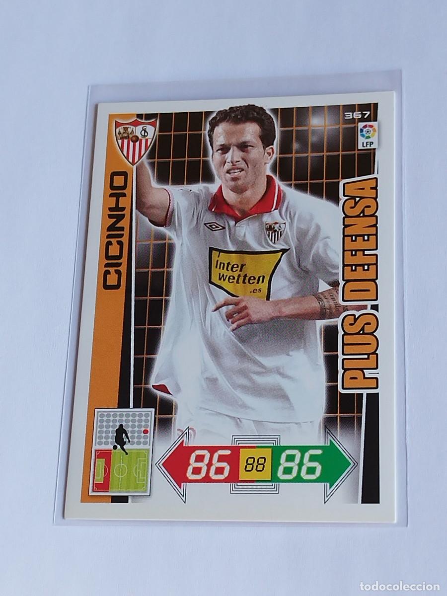 Cromos de Futebol: CICINHO PLUS DEFENSA #367 SEVILLA FC - ADRENALYN XL LA LIGA BBVA 2012 2013 - PANINI 12 13