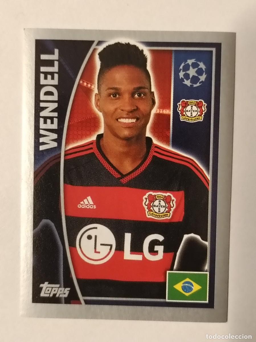 Cromos de F&uacute;tbol: #322 WENDELL (BAYER LEVERKUSEN) UEFA CHAMPIONS LEAGUE 2015/2016 TOPPS