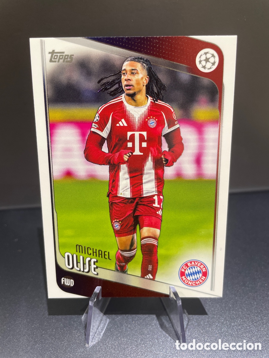 Cromos de F&uacute;tbol: Olise 4 Topps UCC Flagship 2025-26 Bayern Munich