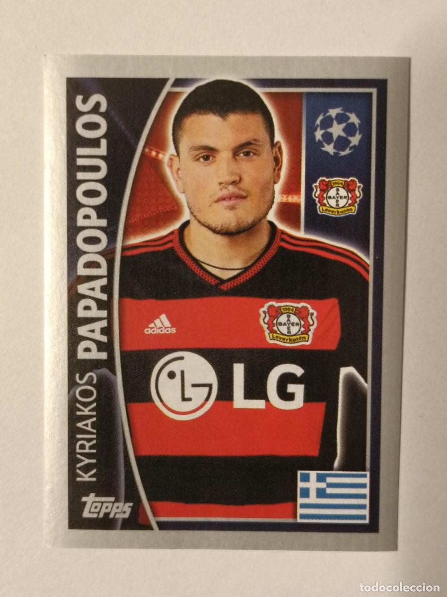 Cromos de F&uacute;tbol: #325 PAPADOPOULOS (BAYER LEVERKUSEN) UEFA CHAMPIONS LEAGUE 2015/2016 TOPPS
