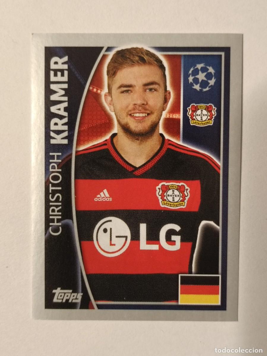 Cromos de F&uacute;tbol: #326 KRAMER (BAYER LEVERKUSEN) UEFA CHAMPIONS LEAGUE 2015/2016 TOPPS