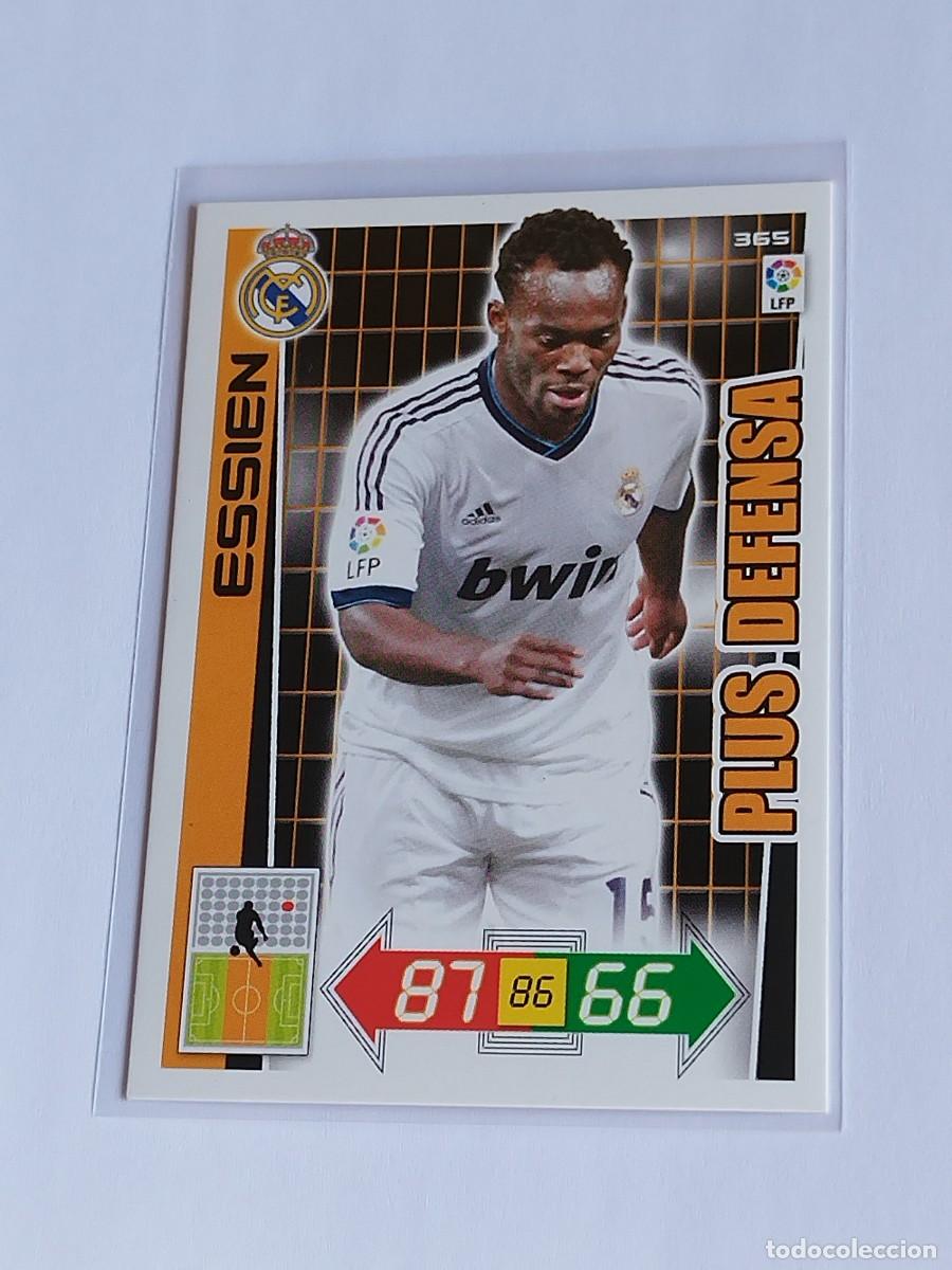 Cromos de F&uacute;tbol: ESSIEN PLUS DEFENSA #365 REAL MADRID - ADRENALYN XL LA LIGA BBVA 2012 2013 - PANINI 12 13
