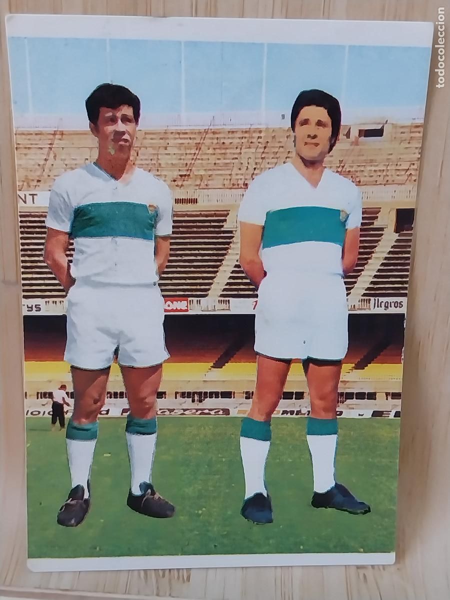 Cromos de F&uacute;tbol: ALFONSEDA **+ GONZALEZ ELCHE # 47 LIGA 1975 75 76 ED RUIROMER ROMERO CROMO SIN PEGAR NUNCA