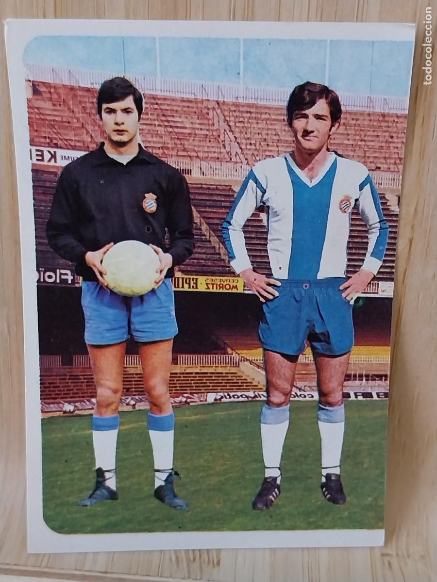 Cromos de F&uacute;tbol: RAMOS **+ BLANCH R C D ESPA&Ntilde;OL # 49 LIGA 1975 75 76 ED RUIROMER ROMERO CROMO SIN PEGAR NUNCA
