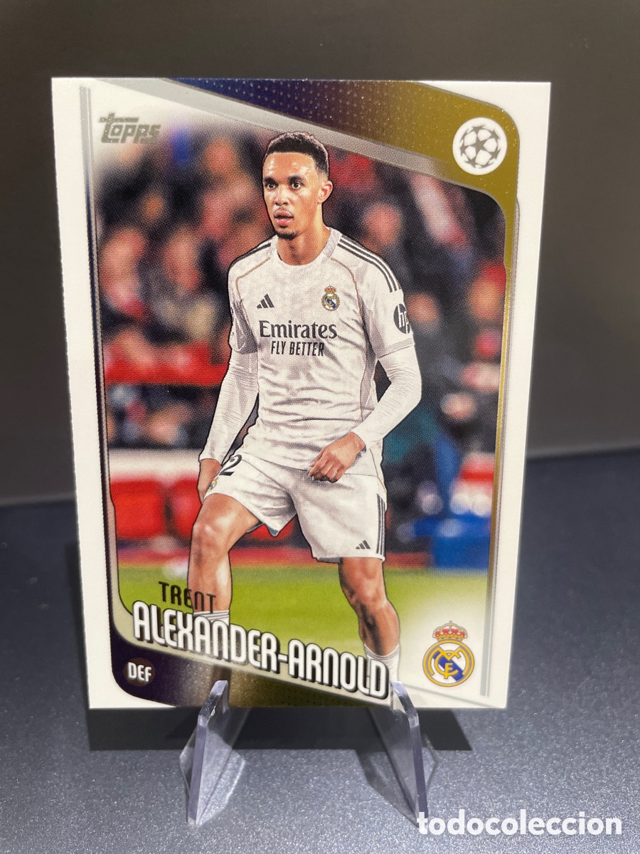 Cromos de F&uacute;tbol: Alexander-Arnold 141 Topps UCL Flagship 2024-25 Real Madrid