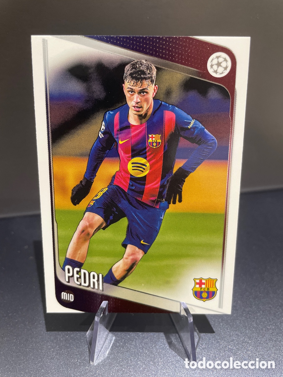 Cromos de F&uacute;tbol: Pedri 196 Topps UCL Flagship 2025-26 FC Barcelona