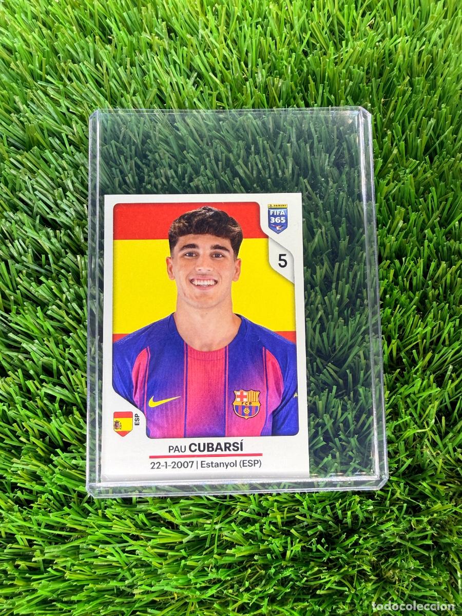 Cromos de F&uacute;tbol: N&ordm; 478 Pau Cubars&iacute; FC Barcelona FIFA 365 Stickers 2026