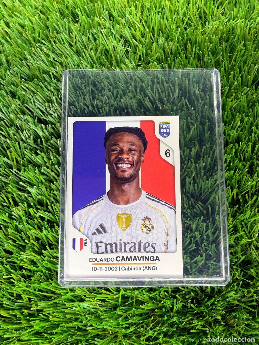 Cromos de F&uacute;tbol: N&ordm; 504 Eduardo Camavinga Real Madrid CF FIFA 365 Stickers 2026