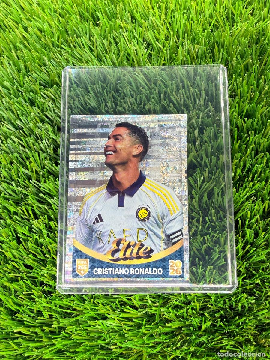 Cromos de F&uacute;tbol: N&ordm; 519 Cristiano Ronaldo Elite Al Nassr FIFA 365 Stickers 2026